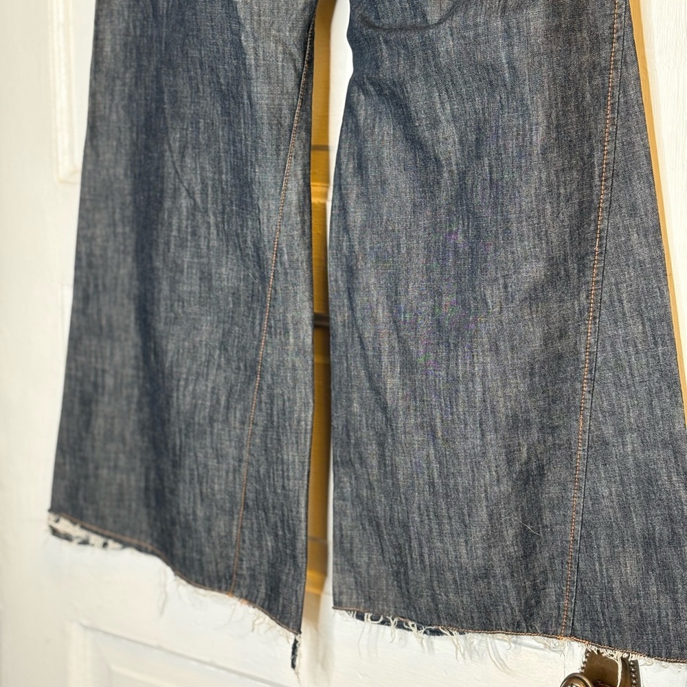 Level 99 Dark Blue Flare Jeans